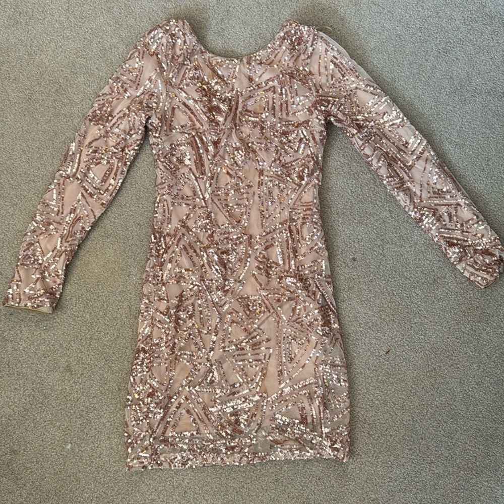 Fashion Nova Sequined Dress